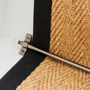 Faceted Resin Ball Finial Stair Rod