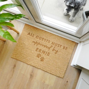 Personalised Rectangle Pet Doormat