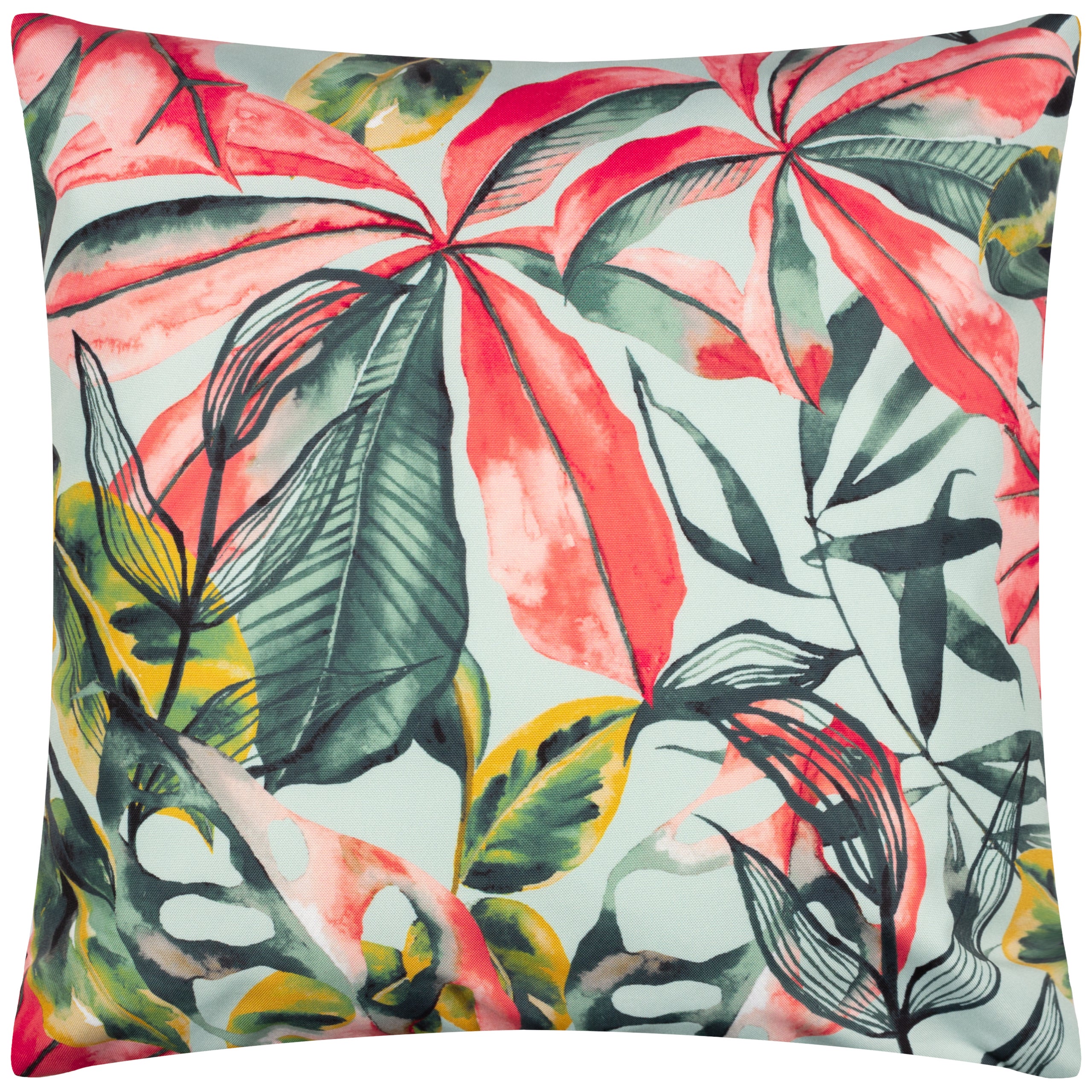 Furn Palm Print Outdoor Cushion Multicoloured