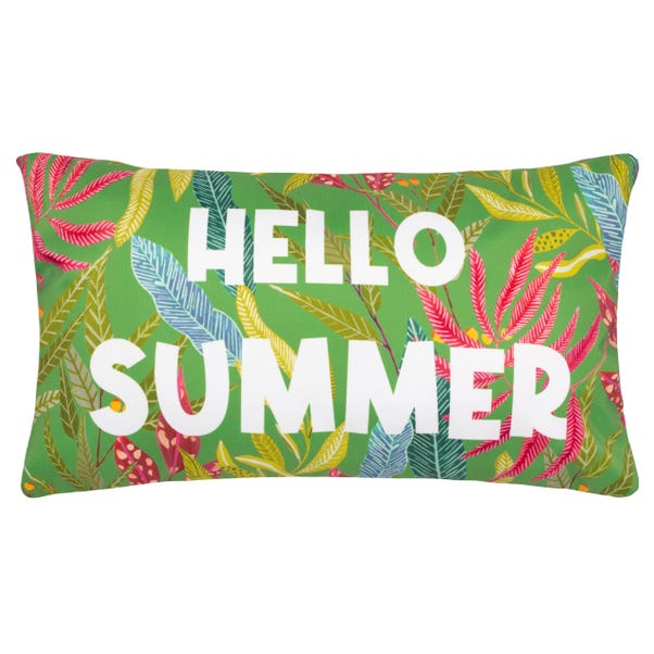furn. Hello Summer Outdoor Boudoir Cushion image 1 of 4