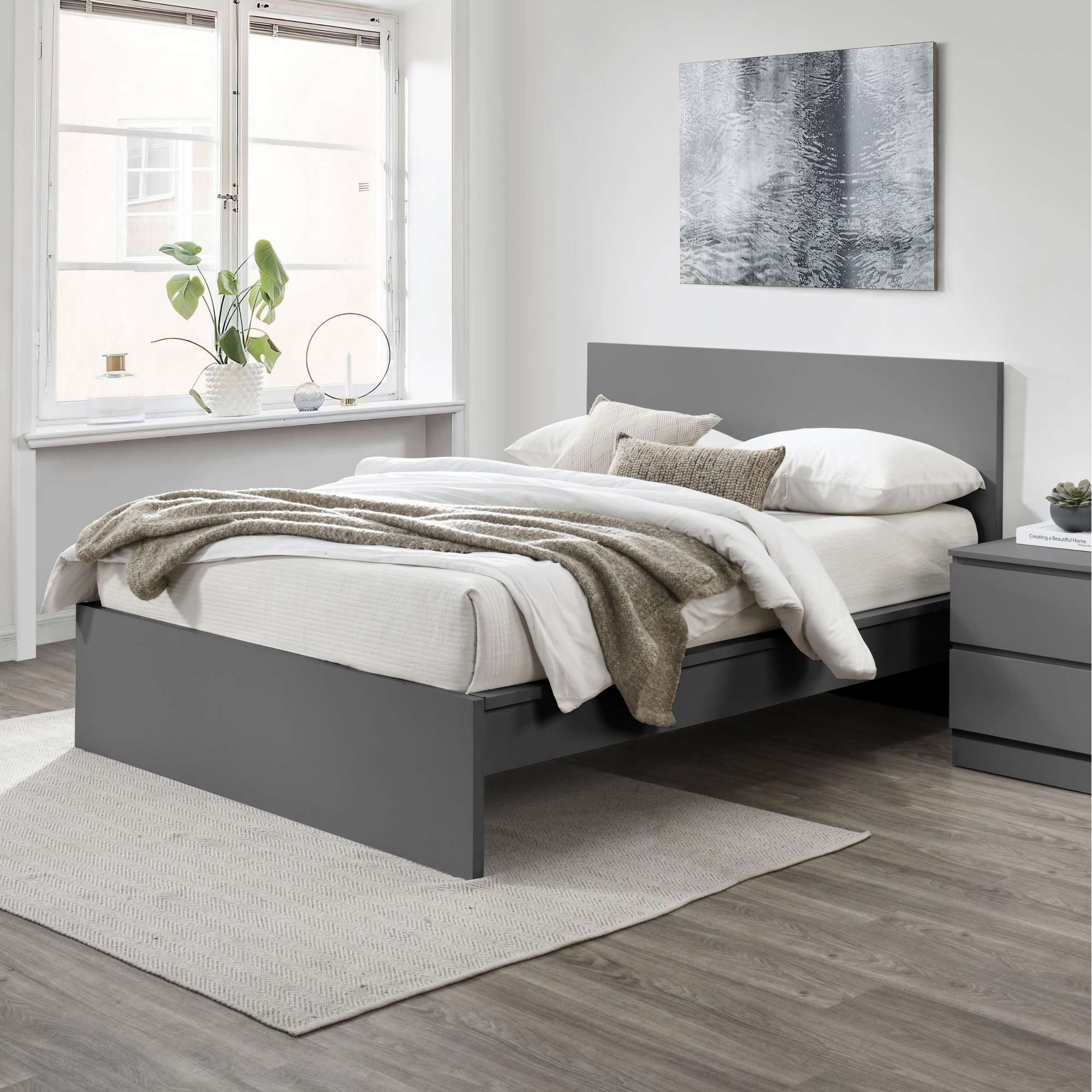 Oslo Bed Frame Grey