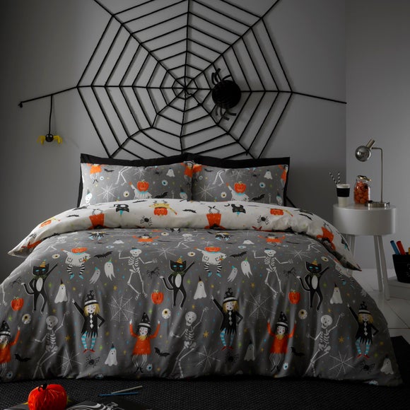 Click to view product details and reviews for Bedlam Halloween Party Duvet Cover Pillowcase Set. Click to view product details and reviews for Bedlam Halloween Party Duvet Cover Pillowcase Set.