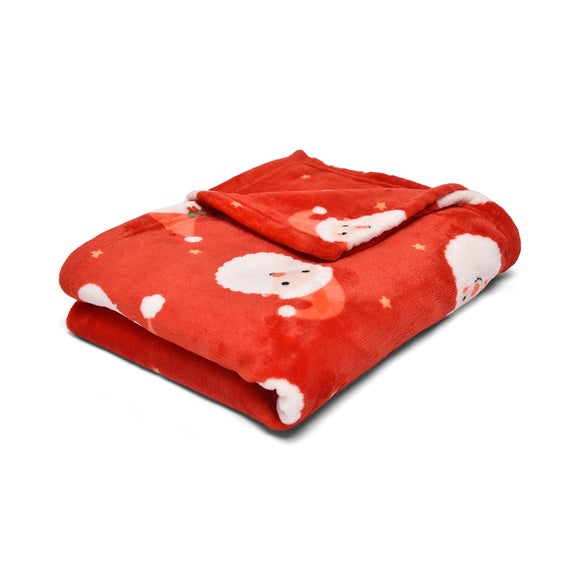 Click to view product details and reviews for Bedlam Jolly Santa Fleece Throw Blanket.
