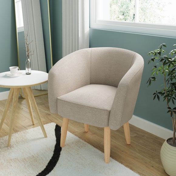 Florence Boucle Chair Dunelm