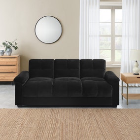 Margo Velvet  With Storage sofa bed