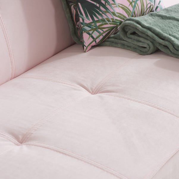 Aurora Grey Velvet Sofa Bed | Dunelm