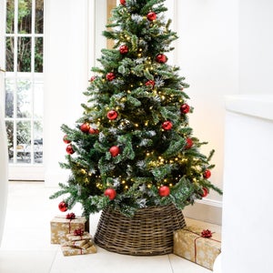 Natural Round Wicker Tree Skirt 50cm