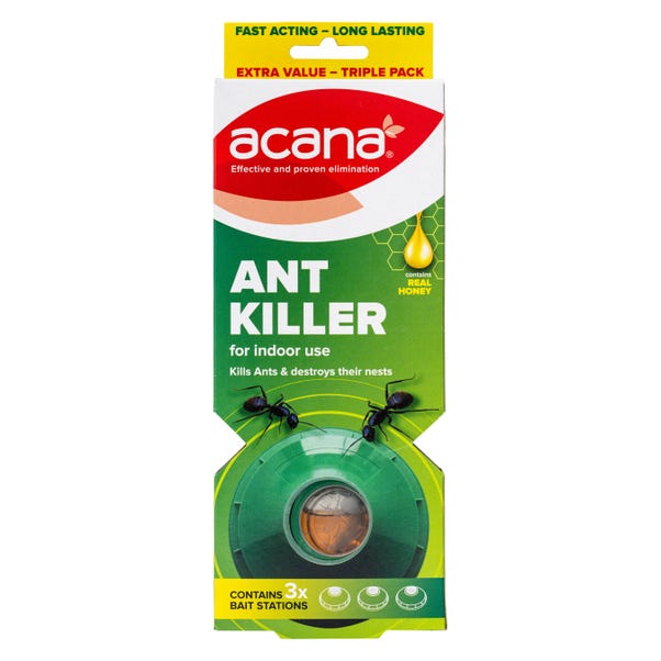 Set of Three Acana Ant Killer Bait Station image 1 of 2