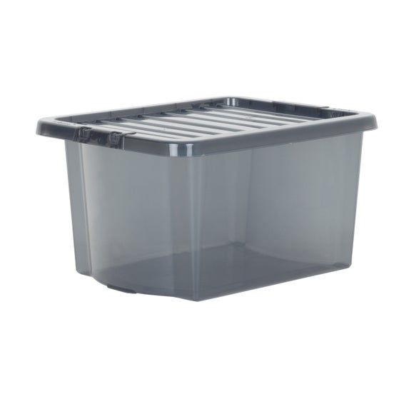 Wham Crystal Set Of 5 Boxes & Lids, 28L | Dunelm