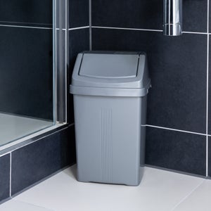 Wham Casa 8l Plastic Swing Bin