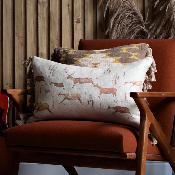 Dunelm stag clearance cushion