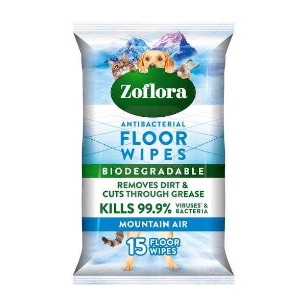 Zoflora Mountain Air Floor Wipes image 1 of 4