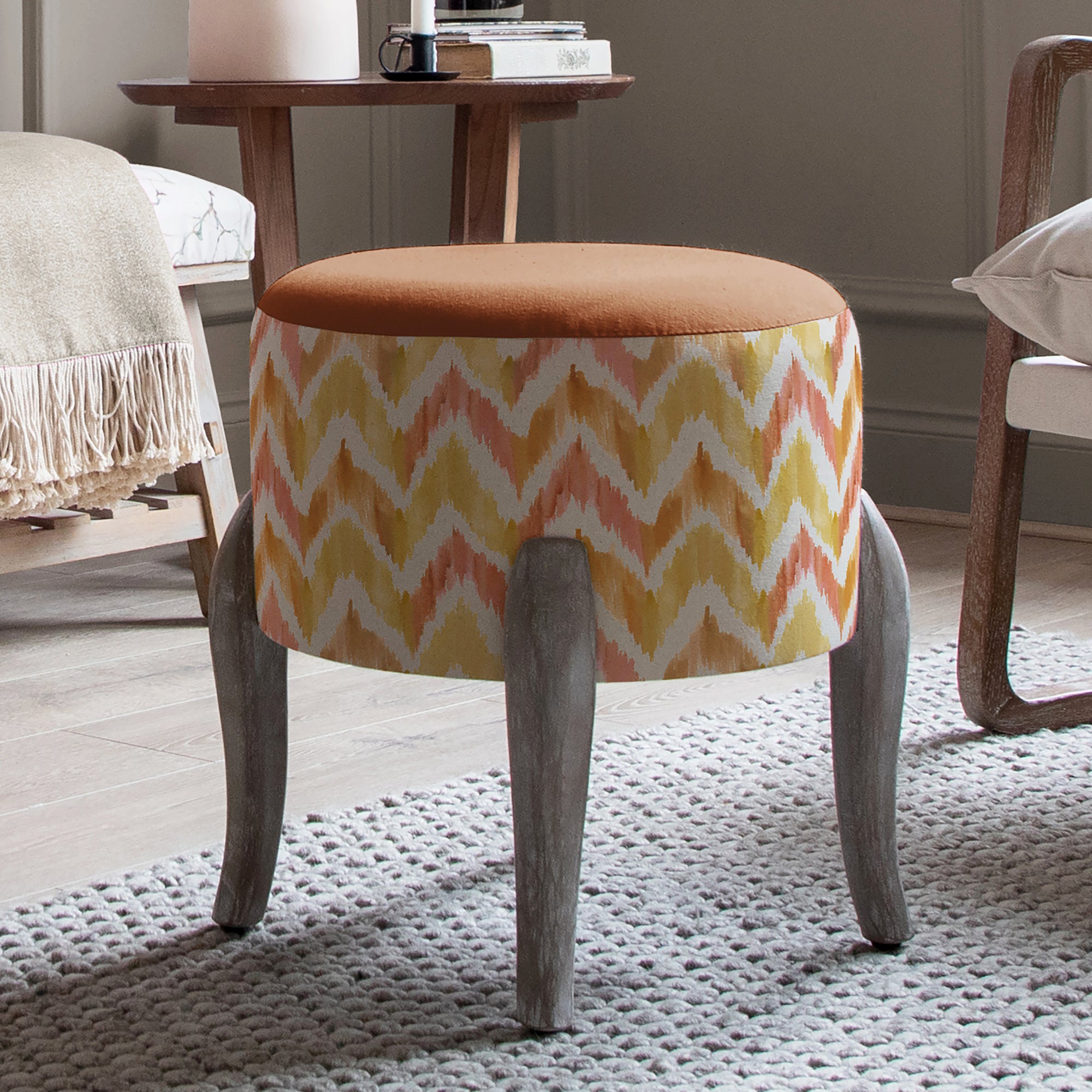 Finn Savannah Footstool Savannah Amber