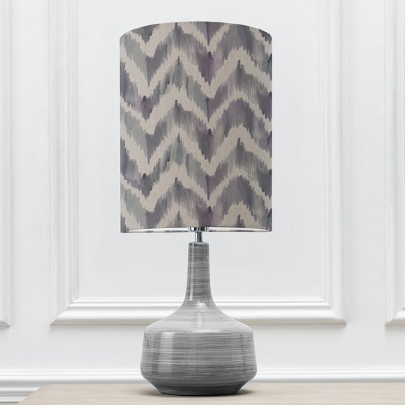 Eris Table Lamp With Savh Shade Dunelm   30881161 Alt01 