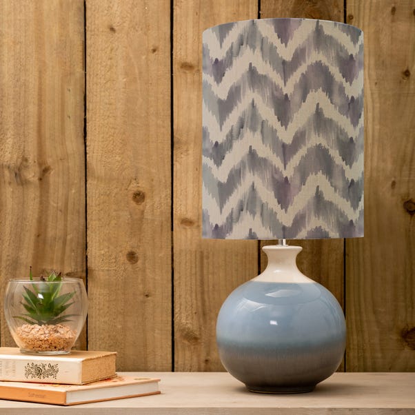Neso Table Lamp with Savh Shade image 1 of 2