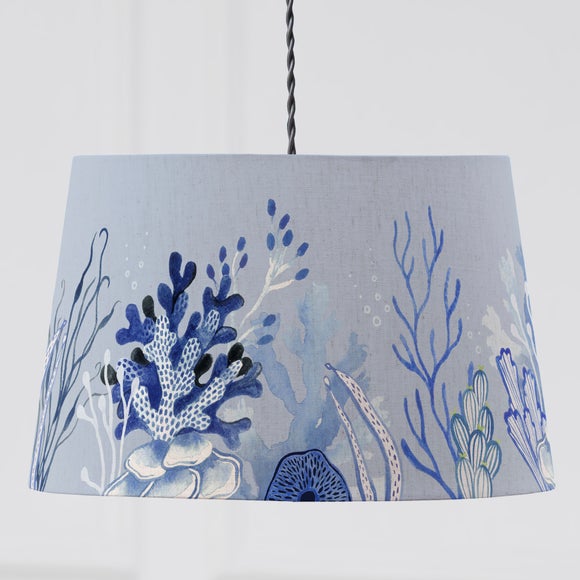 Teal lamp deals shades dunelm