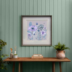 Nut Nesidora Violet Framed Print