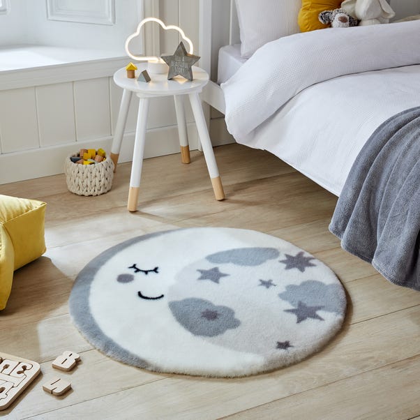 Mylo Supersoft Faux Fur Round Rug image 1 of 6