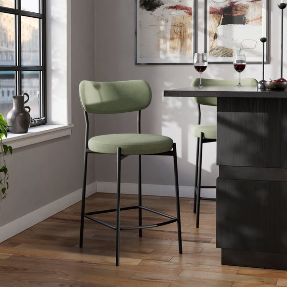 Dunelm grey bar online stools