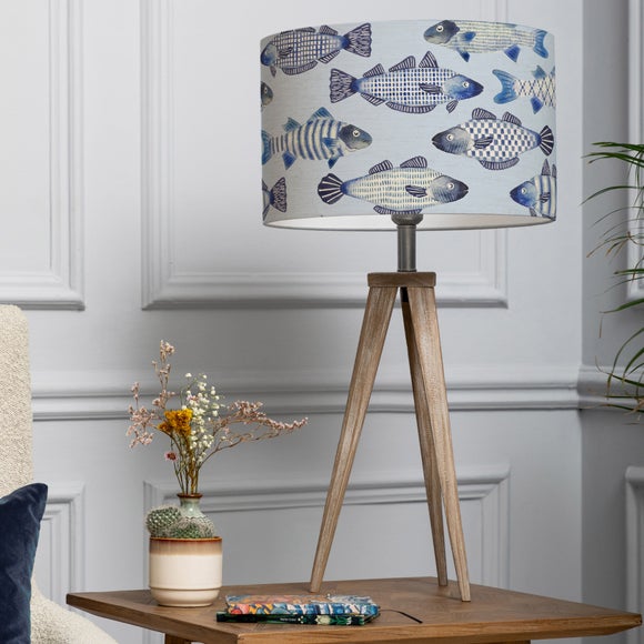 Dunelm tripod discount table lamp