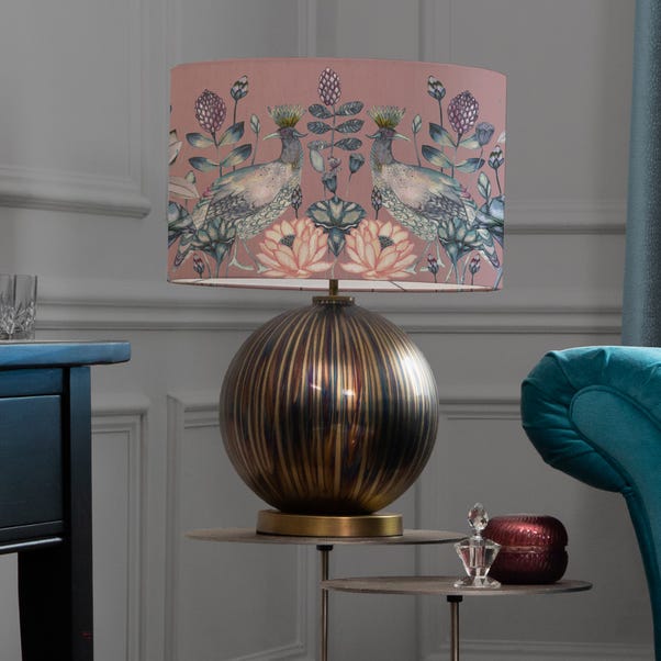Belina Table Lamp with Ahura Shade image 1 of 2