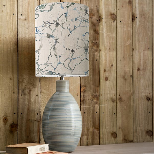 Epona Table Lamp with Carrara Shade image 1 of 2