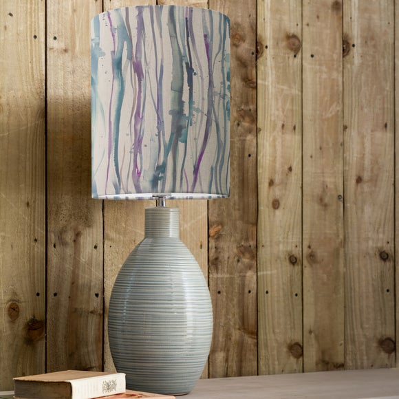 Dunelm cream store lamp