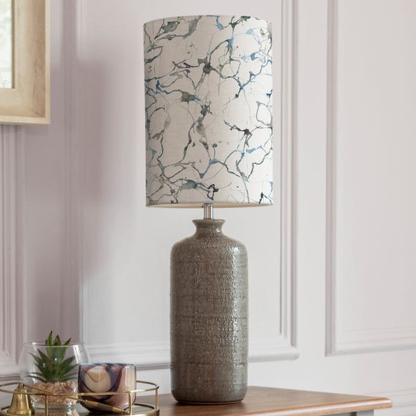 Inopia Table Lamp with Carrara Shade image 1 of 2