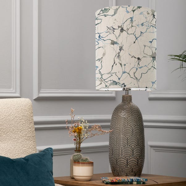 Jadis Table Lamp with Carrara Shade image 1 of 2