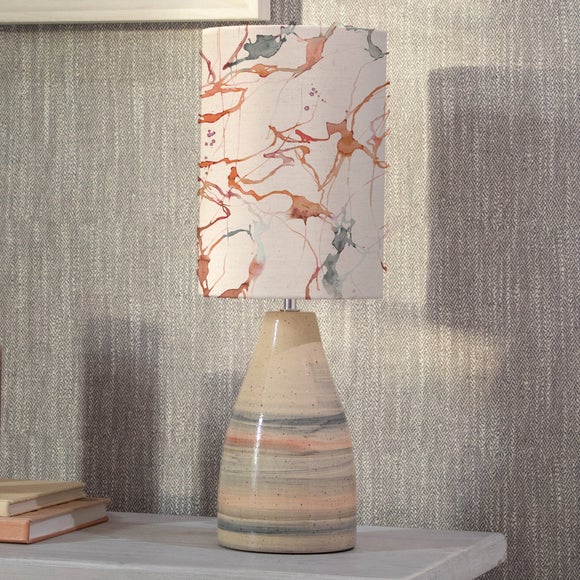 Click to view product details and reviews for Japura Table Lamp With Carrara Shade.