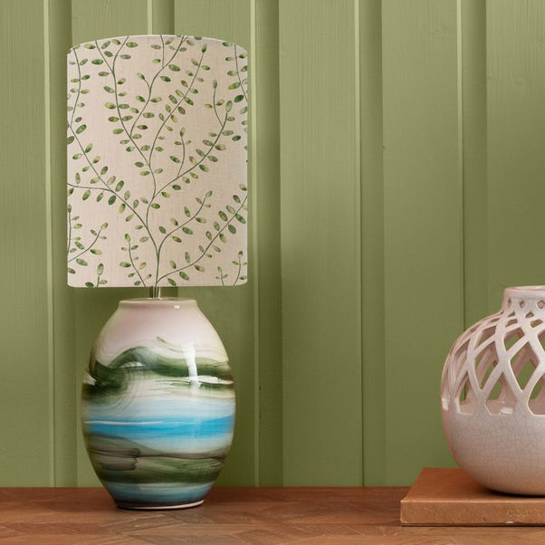 Juruena Table Lamp with Eden Shade image 1 of 2