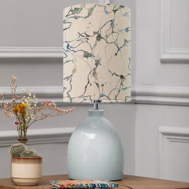 Leura Table Lamp with Carrara Shade image 1 of 2