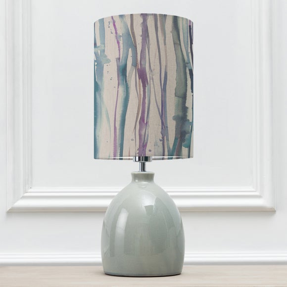 Leura Table Lamp With Falls Shade Dunelm   30881866 Alt01 