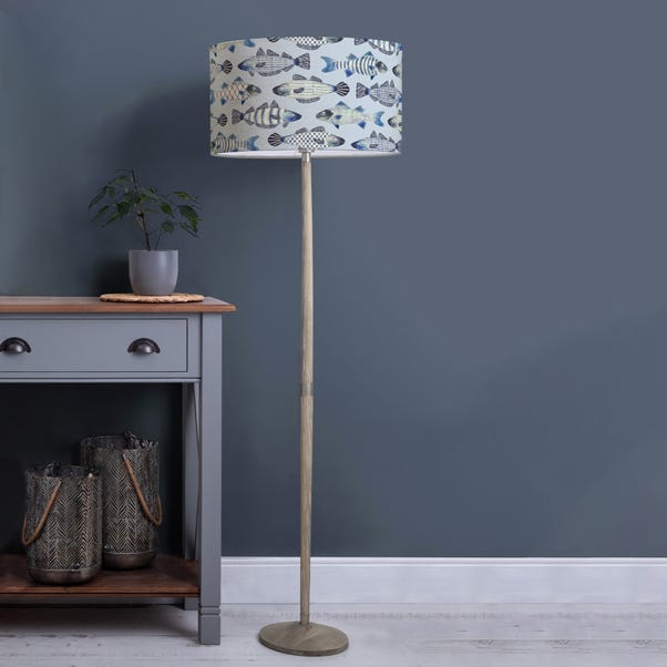 Solensis Floor Lamp with Cove Shade image 1 of 2