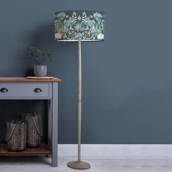 Solensis Floor Lamp with Osawi Shade image 1 of 2