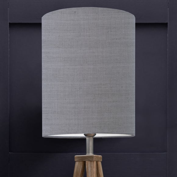 Textured Anna Cylinder Lamp Shade Textured Anna Violet Purple