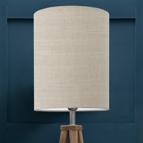 Textured Anna Cylinder Lamp Shade Textured Anna Linen Cream