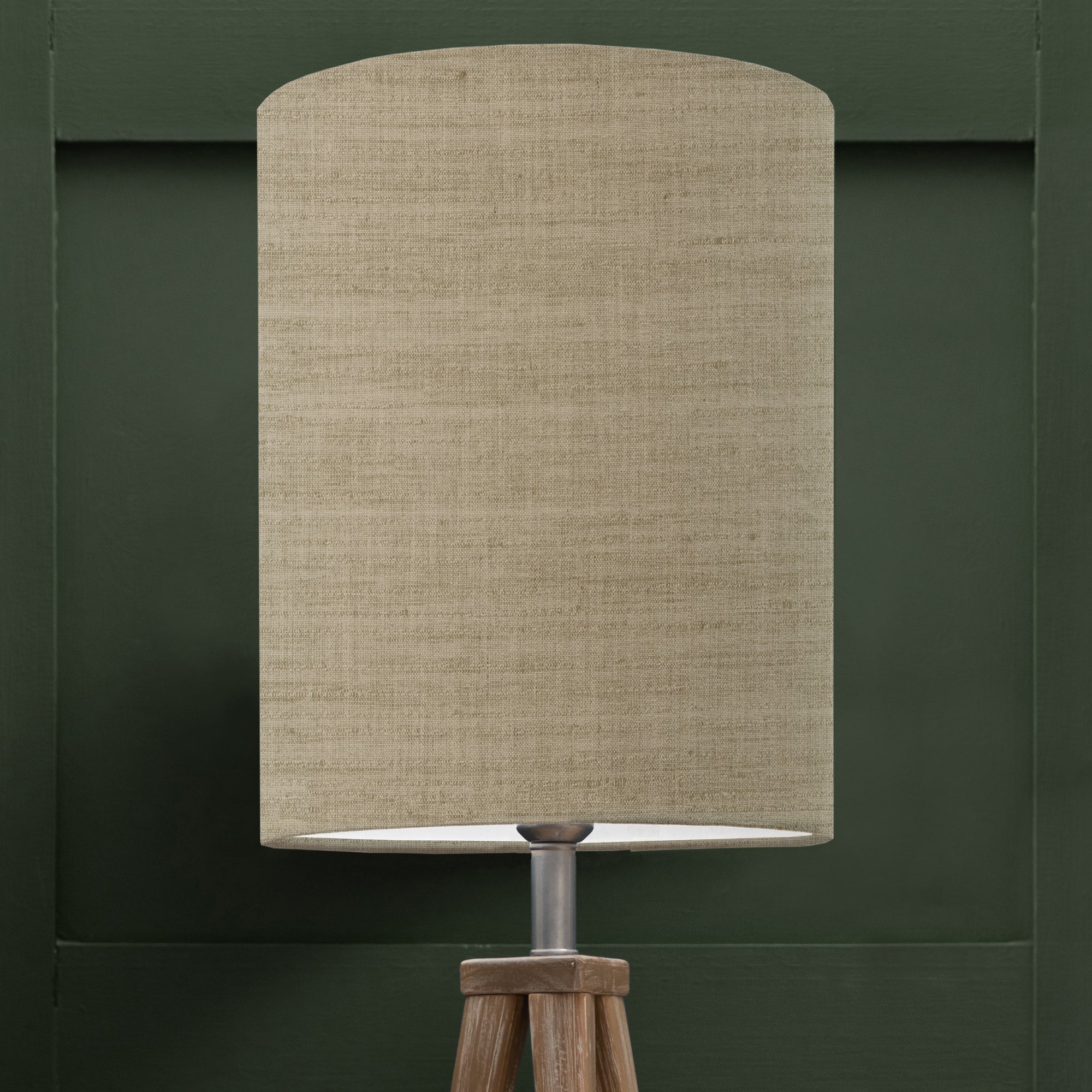 Textured Anna Cylinder Lamp Shade Textured Anna Off White