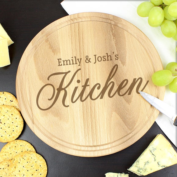 Personalised Kitchen Wooden Chopping Board