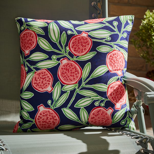Pomegranate Square Outdoor Cushion image 1 of 1