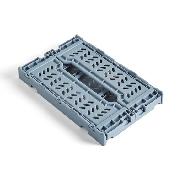 Pack of 2 Foldable Crates Dunelm