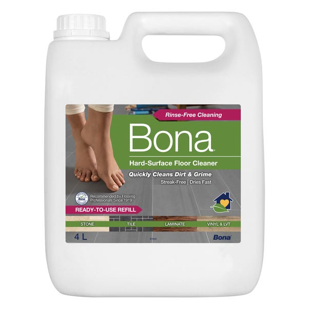 Bona Hard Surface Floor Cleaner 4L Refill image 1 of 7