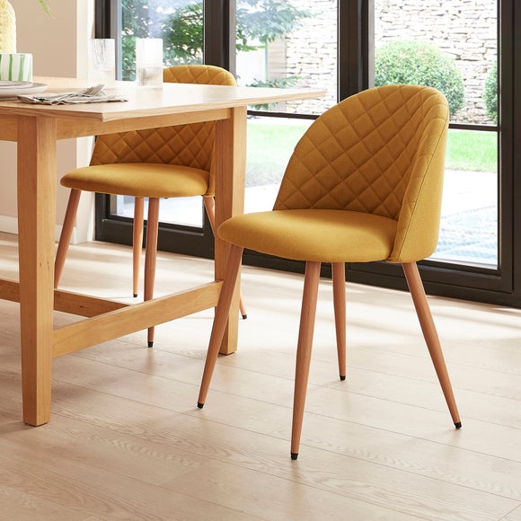 Astrid Dining Chair Flatweave Fabric