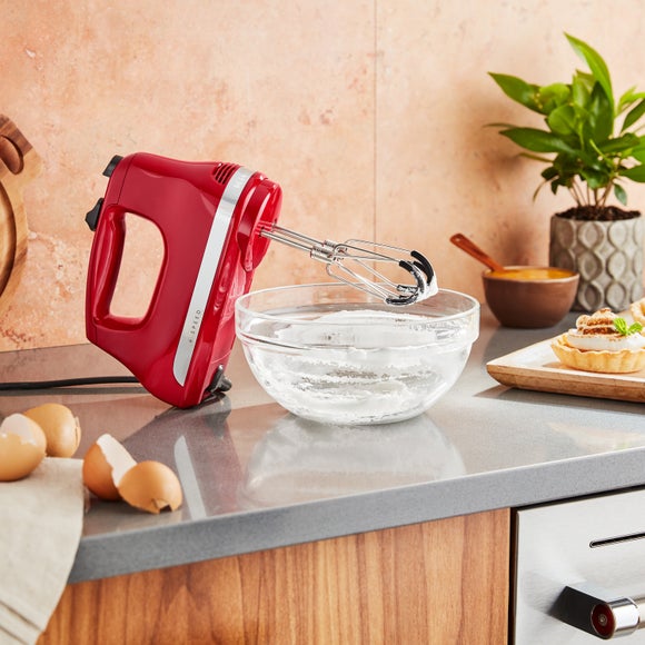 Click to view product details and reviews for Kitchenaid 6 Speed Hand Mixer Flex Edge.