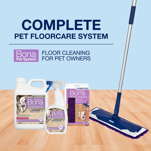 Bona Pet System For Wood Floors 1L Trigger | Dunelm