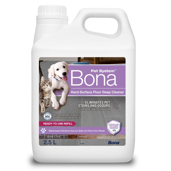 Bona Pet System for Hard Surface Floors 2.5L Refill image 1 of 5