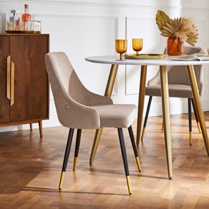 Ariana Set Of 2 Dining Chairs- Velvet