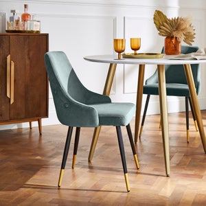 Ariana Set Of 2 Dining Chairs- Velvet