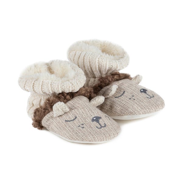 totes Kids Novelty Lion Bootie Slipper image 1 of 6