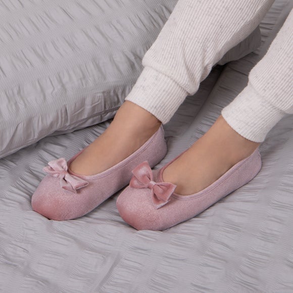 Isotoner ballerina best sale house slippers